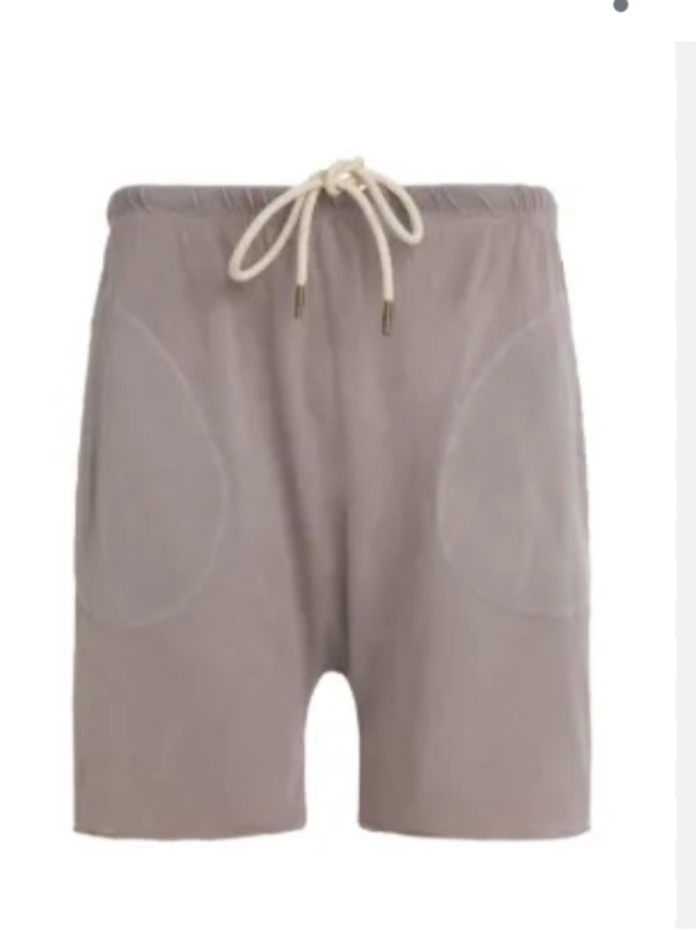 THE GREAT  harem shorts Taupe / Gray